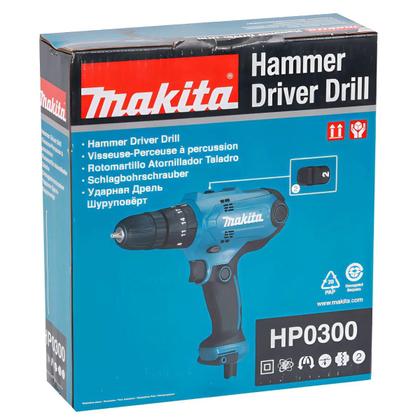 Imagem de Parafusadeira/Furadeira Impacto Makita Hp0300 220V