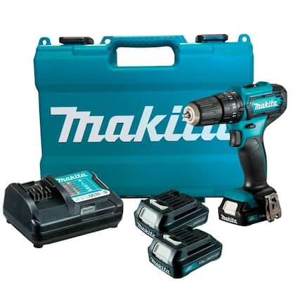 Parafusadeira Furadeira Impacto Makita HP333 12V 2 Baterias