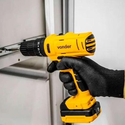 Imagem de Parafusadeira/Furadeira Impacto Vonder 12V Bivolt Pfv120I