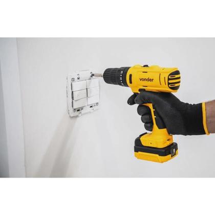 Imagem de Parafusadeira/Furadeira Impacto Vonder 12V Bivolt Pfv120I