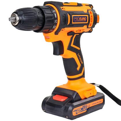 Imagem de Parafusadeira Furadeira Sem Fio Bivolt 10mm 12v - Sem Maleta