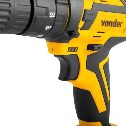 Imagem de Parafusadeira Furadeira Vonder Bateria 12v Bivolt Pfv012i