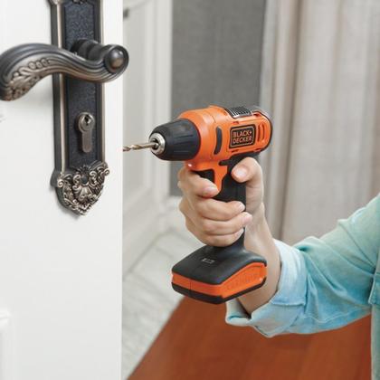 Imagem de Parafusadeira/Furadeira VVR Drill Driver SS 3/8, 12V, 900 RPM, Bateria Integrada,- LD12S-BR