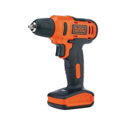 Imagem de Parafusadeira/Furadeira VVR Drill Driver SS 3/8, 12V, 900 RPM, Bateria - LD12S-BR - Black & Decker