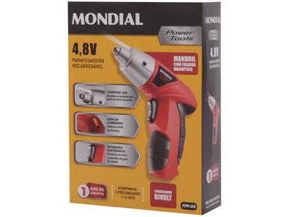 Imagem de Parafusadeira Mondial a Bateria 4,8V