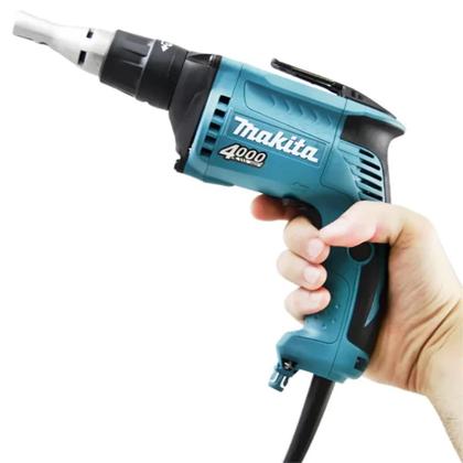 Imagem de Parafusadeira Para Gesso Com Velocidade Variável e Reversível 220 Volts 1/4" - FS4000 - MAKITA