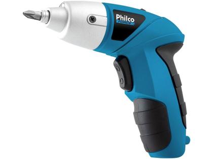 Imagem de Parafusadeira Philco Force Elétrica 4,8V - Velocidade Reversível com Maleta PPF01MF
