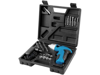 Imagem de Parafusadeira Philco Force Elétrica 4,8V - Velocidade Reversível com Maleta PPF01MF