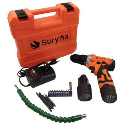 Imagem de Parafusadeira Suryha 2 Baterias 12v Com Acessórios Original