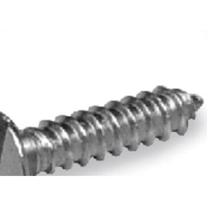 Imagem de Parafuso Auto Atarrachante Cabeca Chata Fenda Jomarca 4,2X25 % 01515/27004 - Kit C/5 Centos