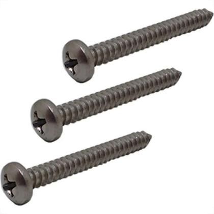 Imagem de Parafuso Auto Atarrachante Inox Cabeca Panela Philips Jomarca 3,5 X 13 % 31691 - Kit C/2 Centos