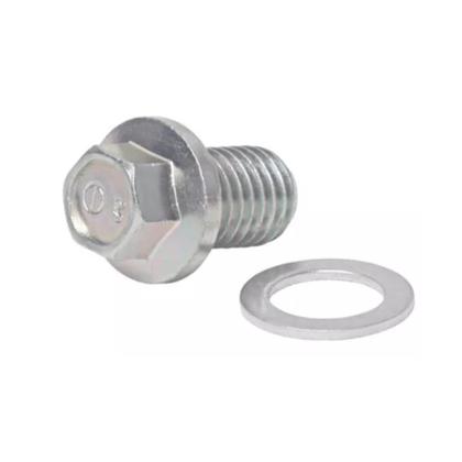 Imagem de Parafuso Bujão de Óleo C/Anel Moto Cg 125 Fan - Titan 160 - CB 300