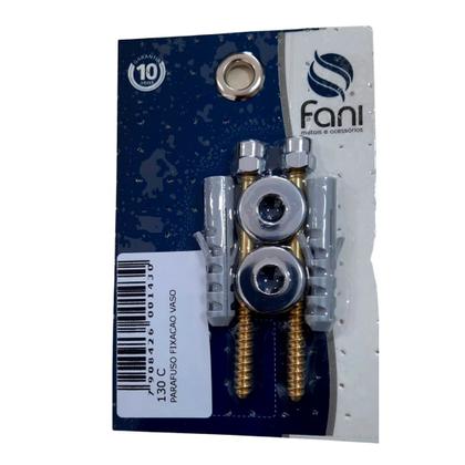 Imagem de Parafuso Castelo Com Par Para Fixação Vaso N10 C130 - Fani