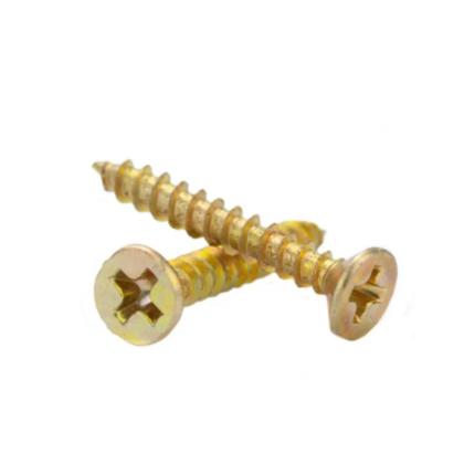 Imagem de Parafuso Chip Cabeça Chata 6,0 x 70 Zincado 100 peças WM