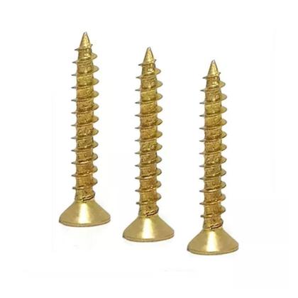 Imagem de Parafuso Chip Cabeça Chata 6,0 x 70 Zincado 100 peças WM