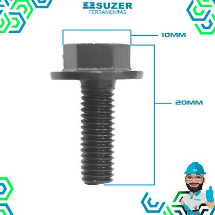 Imagem de Parafuso Disco Rosca Esquerda Makita Para Serra Mármore