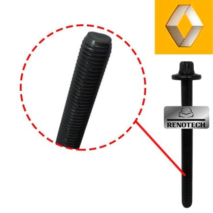 Imagem de parafuso do cabeçote  d7d 1.0 8v / d7f 1.2 8v - clio ii / twingo / kangoo express / kangoo -