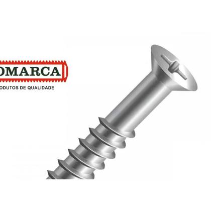 Imagem de Parafuso Madeira Chata Philips Jomarca 4,8 X 55Mm - Kit C/2 Centos