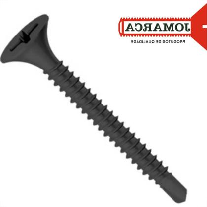 Imagem de Parafuso Para Gesso Trombeta Drywall Philips Jomarca Auto Brocante 3,5X25Mm - Kit C/10 Centos