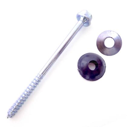 Imagem de Parafuso para Telha com Arruela e Vedação 5/16" x 110 mm 100 un - Jomarca