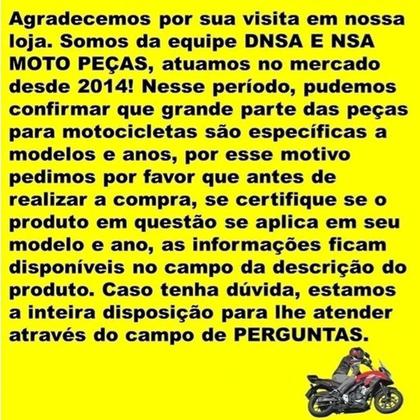 Imagem de Parafuso Pastilha Freio Dianteiro Yes 125 2005 Até 2016 