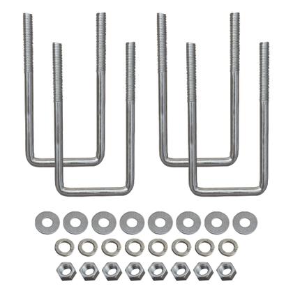 Imagem de Parafuso quadrado em U e hardware para reboque de barco em aço galvanizado