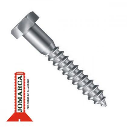 Imagem de Parafuso Sextavado Rosca Soberba Jomarca   3/16'' X 65Mm ./ Kit Com 2 Centos