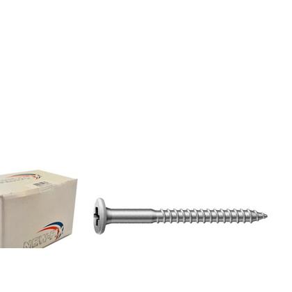 Imagem de Parafuso Tampinha Phillips Nfix 5,5X 60 - Kit C/2 Centos