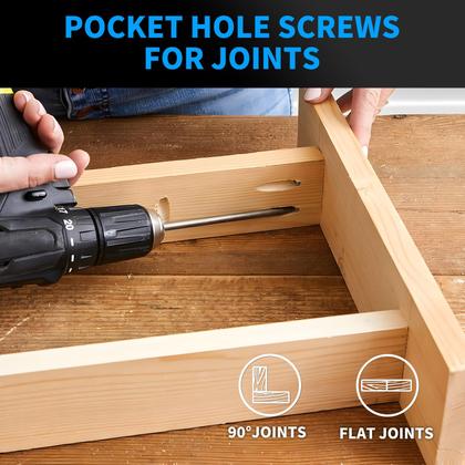 Imagem de Parafusos de bolso FIXLINK 8 x 3,2 cm 325 unidades com broca de 150 mm