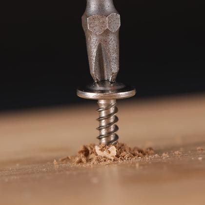 Imagem de Parafusos de chapa metálica 8 x 1-1/2 250PCS 410 em aço inoxidável