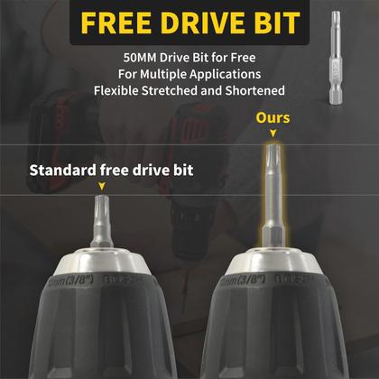 Imagem de Parafusos de convés FIXLINK 10 x 12,7 cm revestidos com epóxi 105 unidades resistentes à ferrugem