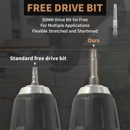 Imagem de Parafusos de madeira FIXLINK 6,35 cm Deck 10 x 6,35 cm 310 unidades revestidas com epóxi