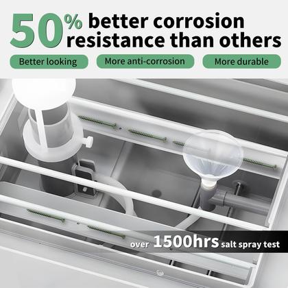 Imagem de Parafusos de madeira FIXLINK 8,9 cm 105 PCS revestidos com epóxi T25 Star Bit