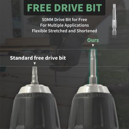 Imagem de Parafusos de madeira FIXLINK Parafusos de convés 10 x 100 mm 105 unidades revestidos com epóxi