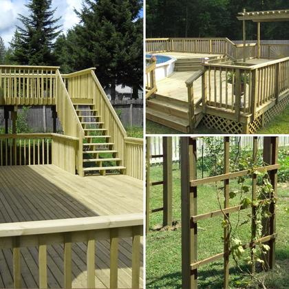 Imagem de Parafusos de madeira FIXLINK Parafusos de convés 10 x 100 mm 105 unidades revestidos com epóxi