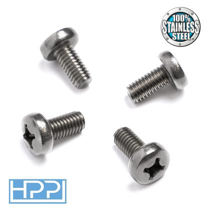 Imagem de Parafusos de matrícula em aço inoxidável HPP para modelos Audi