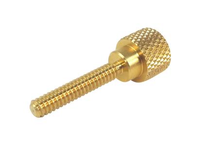 Imagem de Parafusos de polegar Taytools, pacote com 10, 6-32 x 19 mm, latão sólido