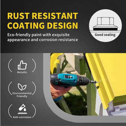 Imagem de Parafusos de telhado de metal FIXLINK 10  1, 300 unidades com lavadora de borracha