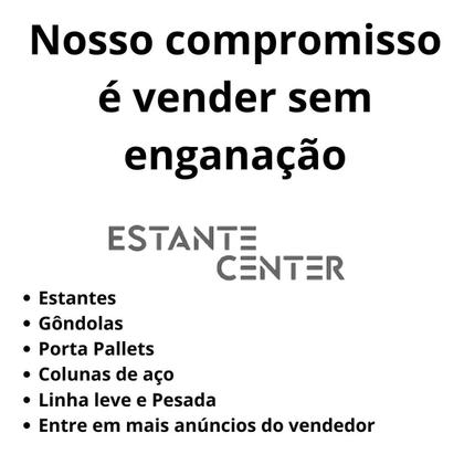 Imagem de Parafusos Para Estante 1/4 X 1/2 + 4 Sapatas Com 50 Unidades 