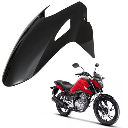 Imagem de Paralama dianteiro a honda cg titan fan start 160 preto inifinito metálico 2025 2026
