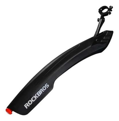 Imagem de Paralama para bike Bicicleta Rockbros Bike Dianteiro e traseiro Com Sinalizador