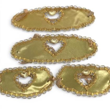Imagem de Paramenta de Oxum Luxo com Detalhes e Pedrarias  Amor  Prosperidade  Doçura Divina