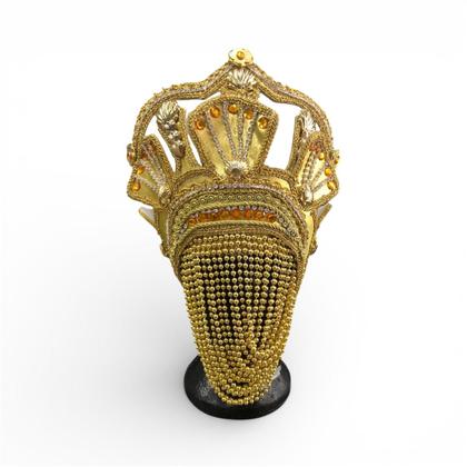 Imagem de Paramenta de Oxum Luxo com Detalhes e Pedrarias  Amor  Prosperidade  Doçura Divina