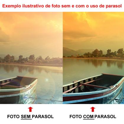 Imagem de Parasol de Encaixe Lentes Nikon HB47 Parasol HB47 Leia a Descrição NAO SERVE EM LENTE AF, SÓ AF S