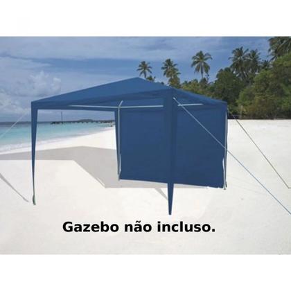 Imagem de Parede Fantasy Azul Compativel com Gazebo 3m X 3m 1 Unidade Nautika