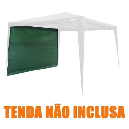 Imagem de Parede Verde Nautika Compativel com Tendas Gazebos 3m X 3m 1 Unidade