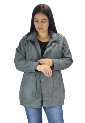 Imagem de Parka Jaqueta Butu Biru Extra Grande Plus Size Feminino