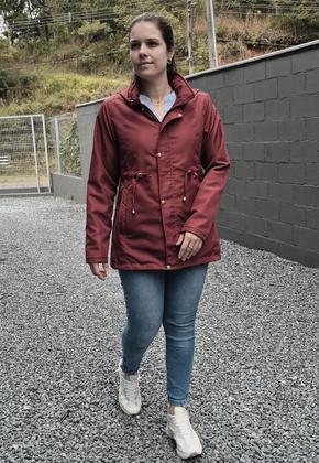Imagem de Parka Jaqueta Comprida longa Inverno Impermeável Plus Size