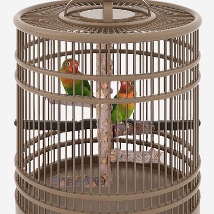 Imagem de Parrot Stand Wokex Wooden Bird Climbing Ladder Perches Toy