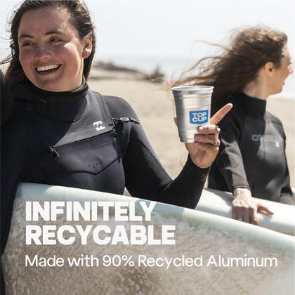 Imagem de Party Cup Top Cup by Ball 9 onças e 50 unidades de alumínio reutilizável